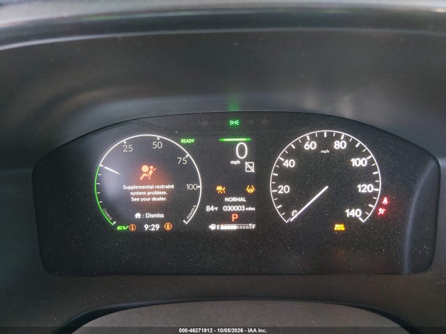 46271912 :رقم المزاد ، 5J6RS5H52SL005114 vin ، 2025 Honda Cr-v Hybrid Sport مزاد بيع
