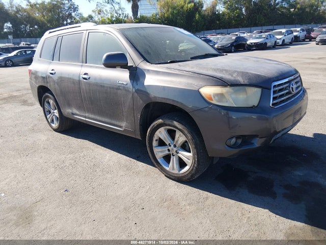 2008 Toyota Highlander Limited მანქანა იყიდება აუქციონზე, vin: JTEES42A082071627, აუქციონის ნომერი: 46271914