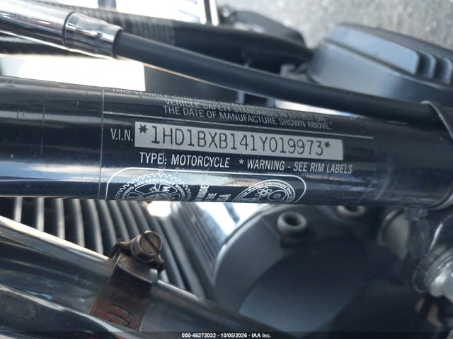 2001 Harley-davidson Flstfi მანქანა იყიდება აუქციონზე, vin: 1HD1BXB141Y019973, აუქციონის ნომერი: 46272032