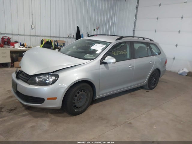 2012 Volkswagen Jetta Sportwagen 2.5l S მანქანა იყიდება აუქციონზე, vin: 3VWPP7AJXCM708250, აუქციონის ნომერი: 46272042