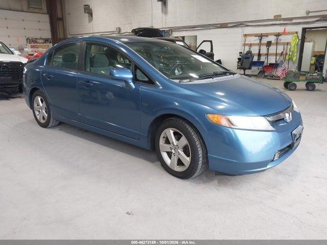 46272159 :رقم المزاد ، 1HGFA158X8L103191 vin ، 2008 Honda Civic Ex مزاد بيع