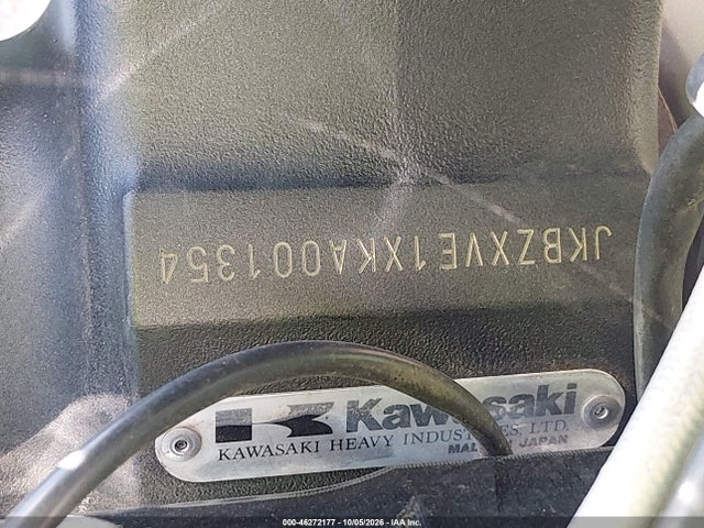 Продажа на аукционе авто 2019 Kawasaki Zx1002, vin: JKBZXVE1XKA001354, номер лота: 46272177