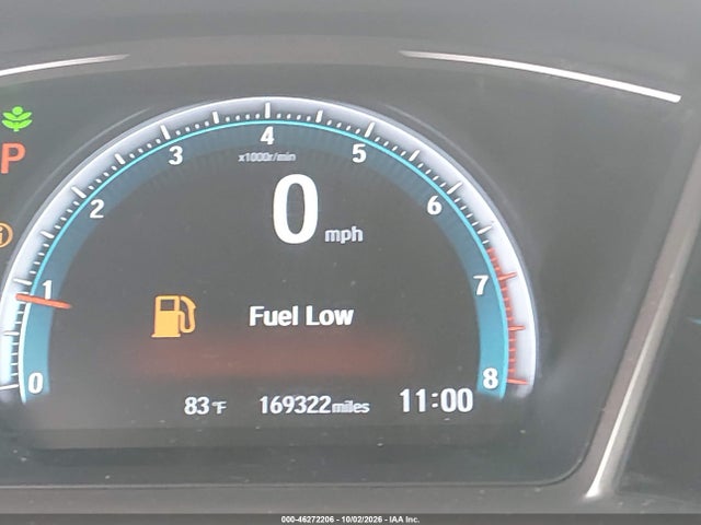 46272206 :رقم المزاد ، 19XFC2F72GE087788 vin ، 2016 Honda Civic Ex مزاد بيع