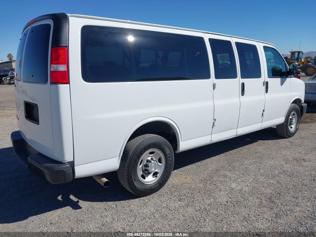 Aukcja sprzedaży 2020 Chevrolet Express Passenger Rwd 3500 Extended Wheelbase Ls, vin: 1GAZGNFGXL1116138, numer aukcji: 46272258