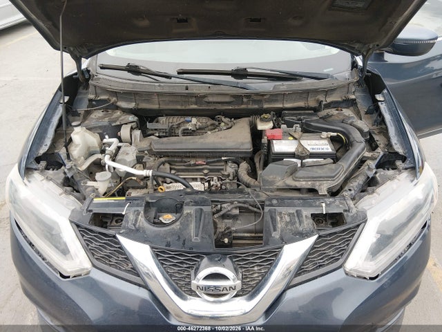 2016 Nissan Rogue S/sl/sv მანქანა იყიდება აუქციონზე, vin: KNMAT2MV6GP710597, აუქციონის ნომერი: 46272368