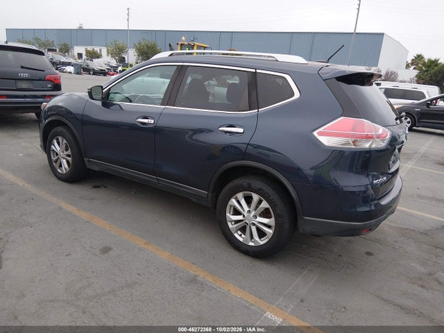 2016 Nissan Rogue S/sl/sv მანქანა იყიდება აუქციონზე, vin: KNMAT2MV6GP710597, აუქციონის ნომერი: 46272368