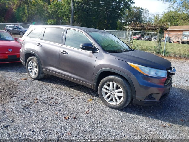 Продаж на аукціоні авто 2014 Toyota Highlander Le, vin: 5TDZARFH9ES007412, номер лоту: 46272426