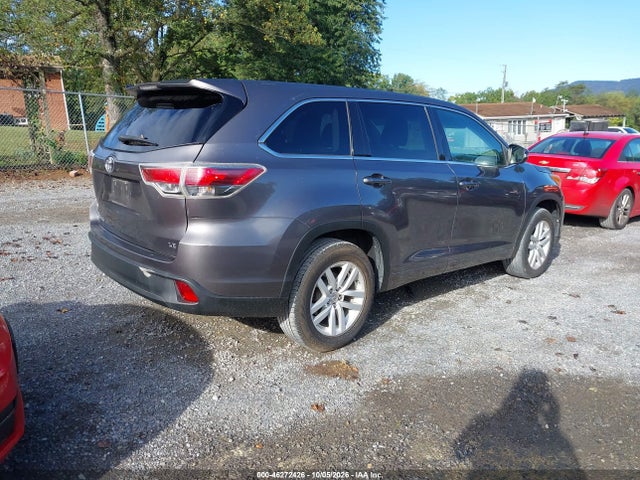 46272426 :رقم المزاد ، 5TDZARFH9ES007412 vin ، 2014 Toyota Highlander Le مزاد بيع