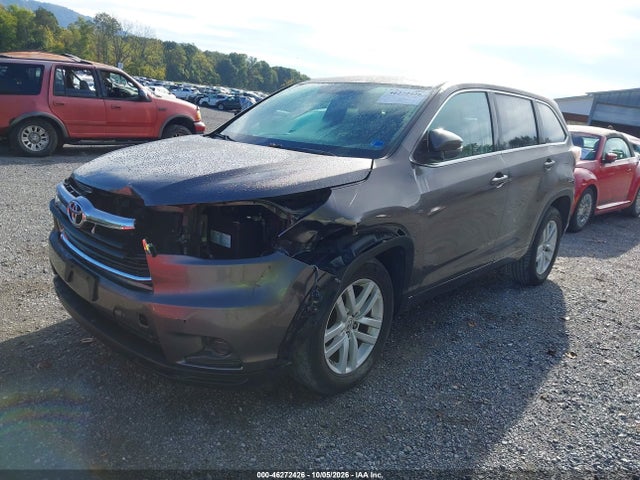 46272426 :رقم المزاد ، 5TDZARFH9ES007412 vin ، 2014 Toyota Highlander Le مزاد بيع