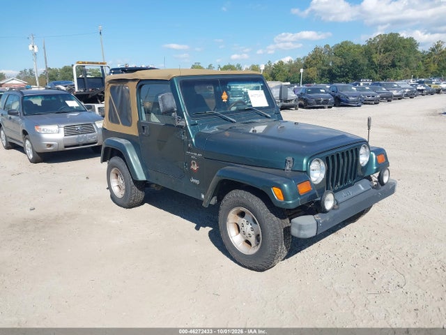 1999 Jeep Wrangler Sahara მანქანა იყიდება აუქციონზე, vin: 1J4FY49S7XP490270, აუქციონის ნომერი: 46272433