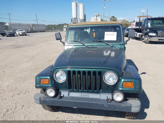 1999 Jeep Wrangler Sahara მანქანა იყიდება აუქციონზე, vin: 1J4FY49S7XP490270, აუქციონის ნომერი: 46272433