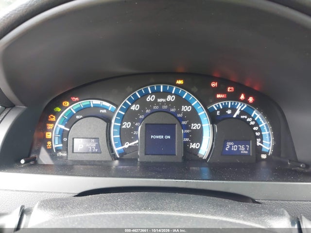 46272661 :رقم المزاد ، 4T1BD1FK0CU051552 vin ، 2012 Toyota Camry Hybrid Xle مزاد بيع