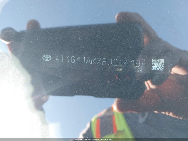 46272729 :رقم المزاد ، 4T1G11AK7RU214194 vin ، 2024 Toyota Camry Se مزاد بيع