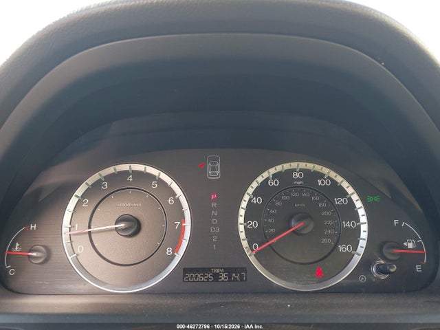 46272796 :رقم المزاد ، 1HGCP3F89AA012300 vin ، 2010 Honda Accord 3.5 Ex-l مزاد بيع
