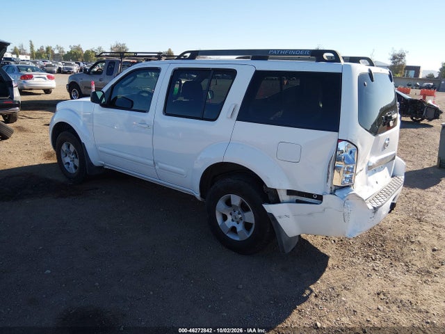 2006 Nissan Pathfinder S მანქანა იყიდება აუქციონზე, vin: 5N1AR18UX6C622342, აუქციონის ნომერი: 46272842