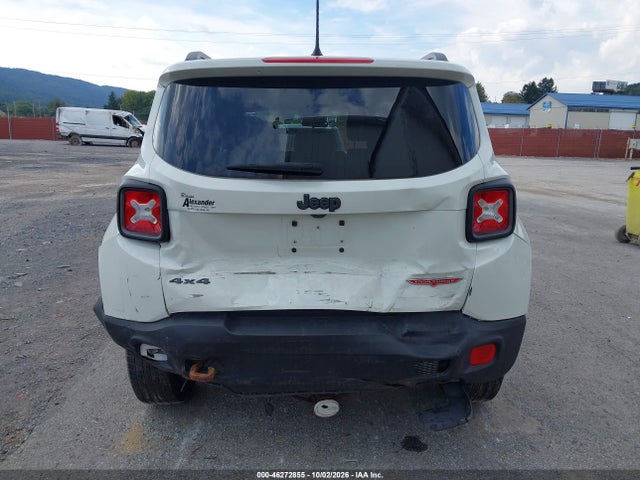 Продаж на аукціоні авто 2016 Jeep Renegade Trailhawk, vin: ZACCJBCT6GPD24344, номер лоту: 46272855