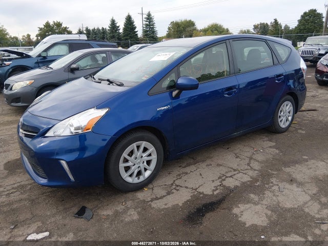 2014 Toyota Prius V Three მანქანა იყიდება აუქციონზე, vin: JTDZN3EU6E3293415, აუქციონის ნომერი: 46272871