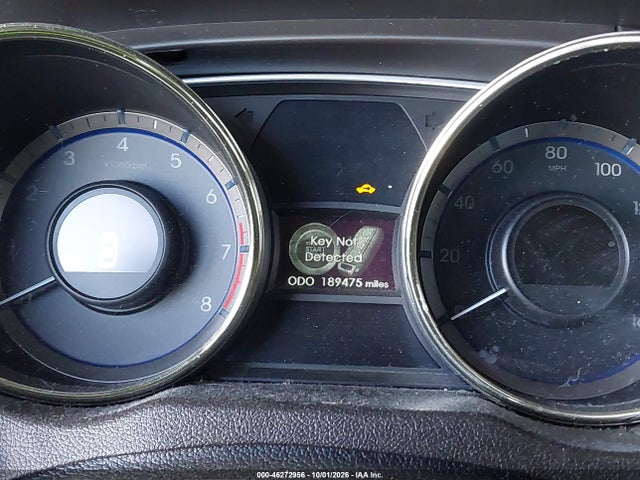 46272956 :رقم المزاد ، 5NPEC4ACXCH455765 vin ، 2012 Hyundai Sonata Limited مزاد بيع