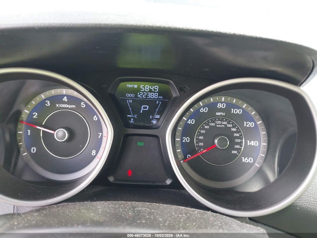 46273028 :رقم المزاد ، KMHDH6AE0DU018628 vin ، 2013 Hyundai Elantra Gs مزاد بيع