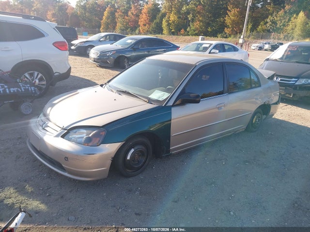 Продаж на аукціоні авто 2002 Honda Civic Lx, vin: 2HGES15552H571669, номер лоту: 46273263