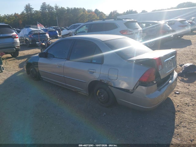 Продаж на аукціоні авто 2002 Honda Civic Lx, vin: 2HGES15552H571669, номер лоту: 46273263