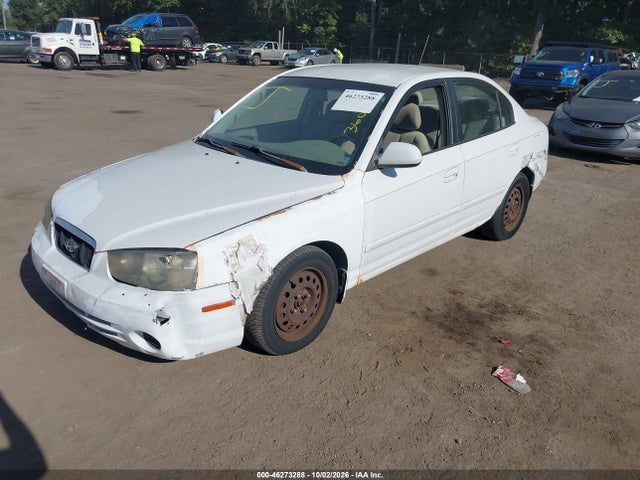 2002 Hyundai Elantra Gls მანქანა იყიდება აუქციონზე, vin: KMHDN45D12U331229, აუქციონის ნომერი: 46273288