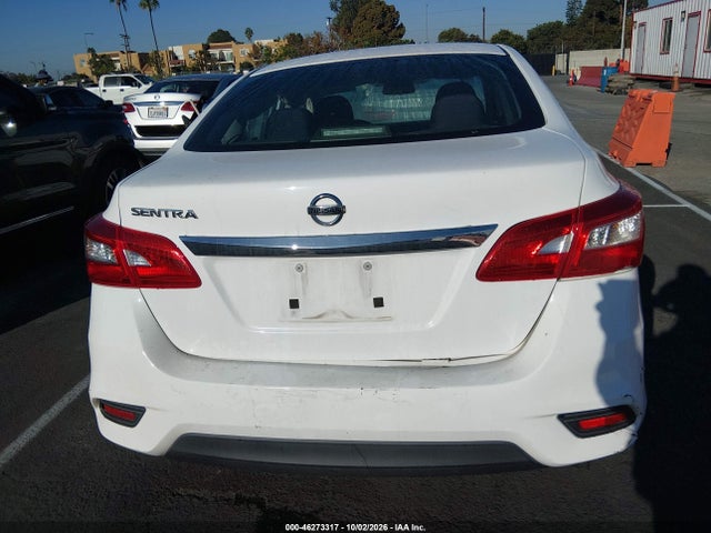 46273317 :رقم المزاد ، 3N1AB7AP6GY298656 vin ، 2016 Nissan Sentra S مزاد بيع