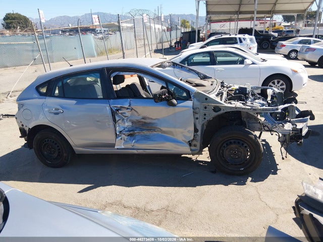 2022 Subaru Impreza Base 5-door მანქანა იყიდება აუქციონზე, vin: 4S3GTAB65N3728545, აუქციონის ნომერი: 46273408