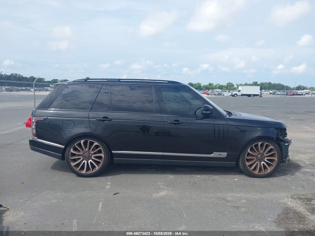 2016 Land Rover Range Rover 5.0l V8 Supercharged მანქანა იყიდება აუქციონზე, vin: SALGS3EF5GA284410, აუქციონის ნომერი: 46273423