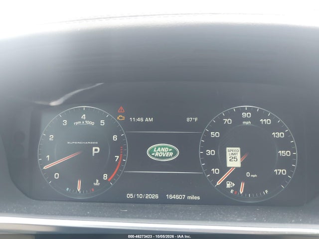 2016 Land Rover Range Rover 5.0l V8 Supercharged მანქანა იყიდება აუქციონზე, vin: SALGS3EF5GA284410, აუქციონის ნომერი: 46273423