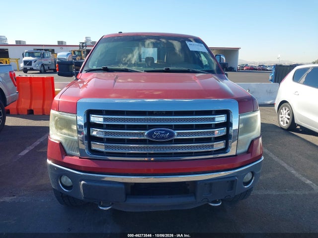 2013 Ford F-150 Lariat მანქანა იყიდება აუქციონზე, vin: 1FTFW1ET9DFB37510, აუქციონის ნომერი: 46273546