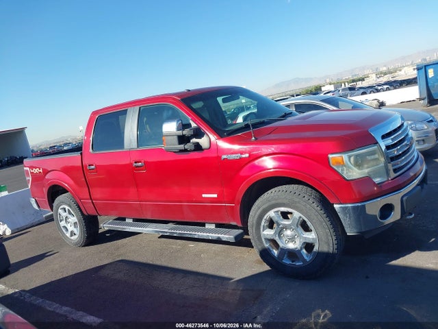 2013 Ford F-150 Lariat მანქანა იყიდება აუქციონზე, vin: 1FTFW1ET9DFB37510, აუქციონის ნომერი: 46273546