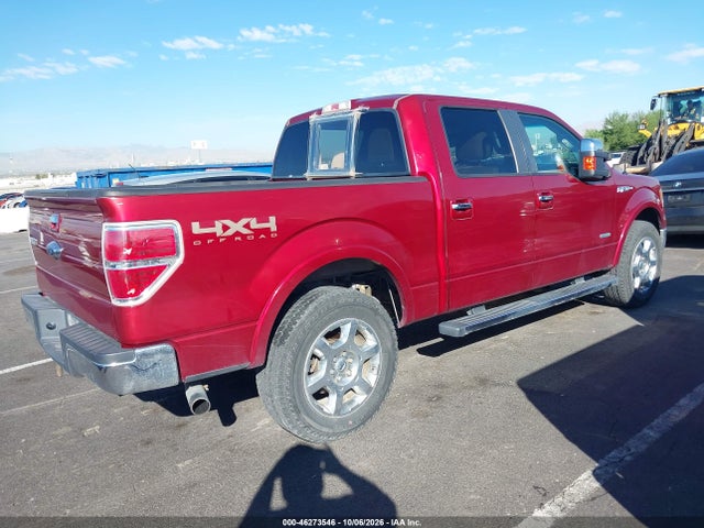 2013 Ford F-150 Lariat მანქანა იყიდება აუქციონზე, vin: 1FTFW1ET9DFB37510, აუქციონის ნომერი: 46273546