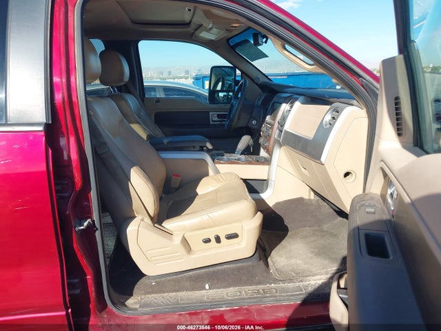 2013 Ford F-150 Lariat მანქანა იყიდება აუქციონზე, vin: 1FTFW1ET9DFB37510, აუქციონის ნომერი: 46273546