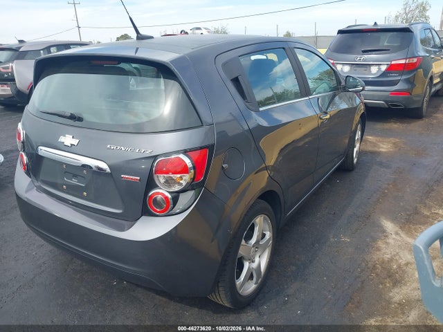 Продажа на аукционе авто 2013 Chevrolet Sonic Ltz Manual, vin: 1G1JF6SB9D4209362, номер лота: 46273620