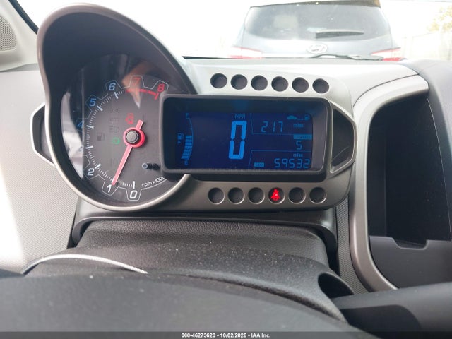 Продажа на аукционе авто 2013 Chevrolet Sonic Ltz Manual, vin: 1G1JF6SB9D4209362, номер лота: 46273620
