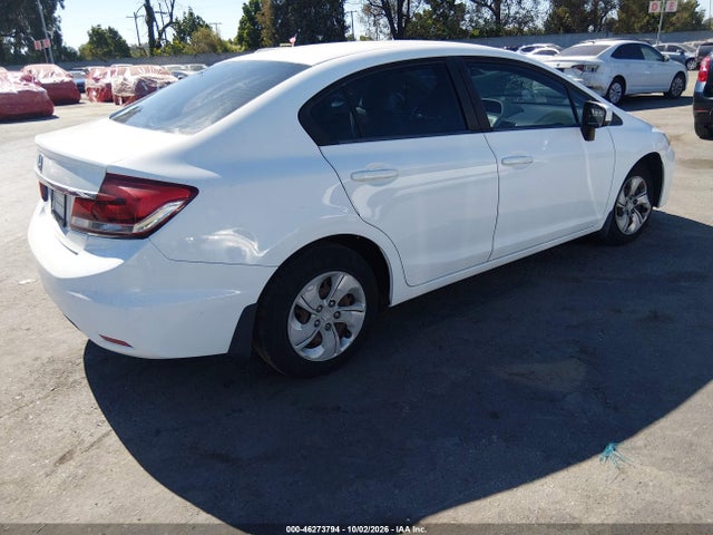 46273794 :رقم المزاد ، 19XFB2F54EE261911 vin ، 2014 Honda Civic Lx مزاد بيع