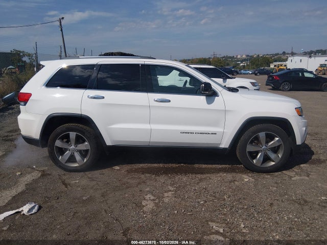 2015 Jeep Grand Cherokee Limited მანქანა იყიდება აუქციონზე, vin: 1C4RJFBG8FC814969, აუქციონის ნომერი: 46273870
