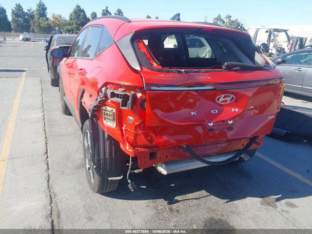 2025 Hyundai Kona Sel Convenience მანქანა იყიდება აუქციონზე, vin: KM8HCCAB4SU232488, აუქციონის ნომერი: 46273894