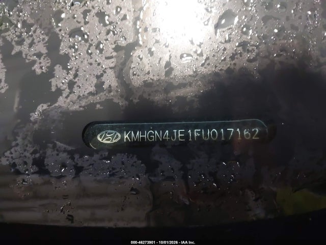 46273901 :رقم المزاد ، KMHGN4JE1FU017162 vin ، 2015 Hyundai Genesis 3.8 مزاد بيع