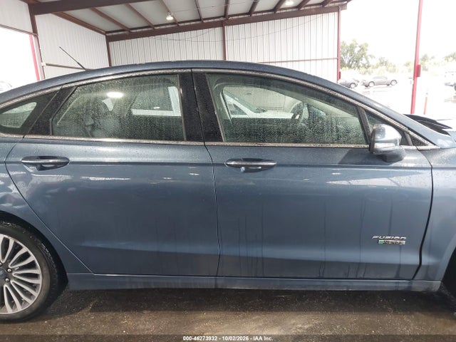 46273932 :رقم المزاد ، 3FA6P0PU7JR164383 vin ، 2018 Ford Fusion Energi Se Luxury مزاد بيع
