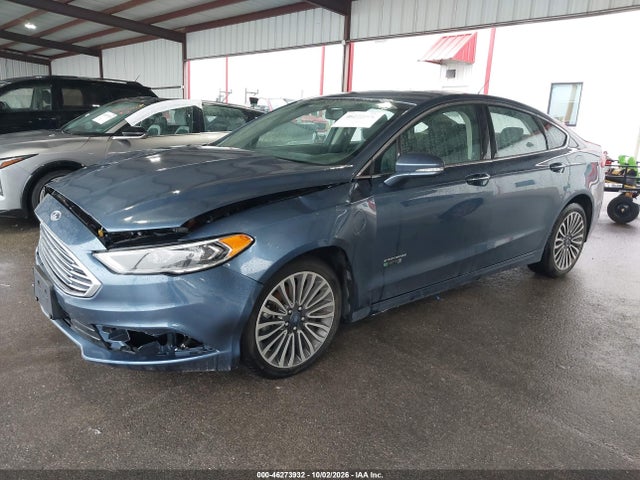 46273932 :رقم المزاد ، 3FA6P0PU7JR164383 vin ، 2018 Ford Fusion Energi Se Luxury مزاد بيع