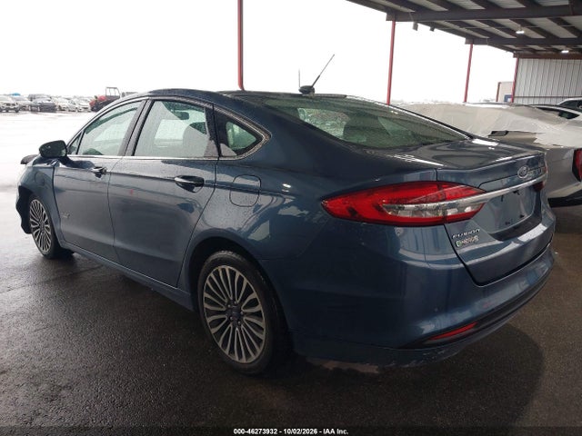 46273932 :رقم المزاد ، 3FA6P0PU7JR164383 vin ، 2018 Ford Fusion Energi Se Luxury مزاد بيع