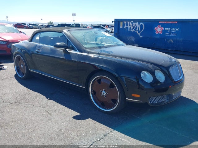 2007 Bentley Continental Gtc მანქანა იყიდება აუქციონზე, vin: SCBDR33W07C050515, აუქციონის ნომერი: 46273933