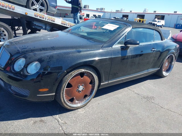 2007 Bentley Continental Gtc მანქანა იყიდება აუქციონზე, vin: SCBDR33W07C050515, აუქციონის ნომერი: 46273933