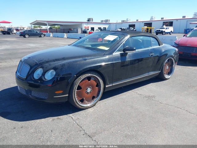 2007 Bentley Continental Gtc მანქანა იყიდება აუქციონზე, vin: SCBDR33W07C050515, აუქციონის ნომერი: 46273933