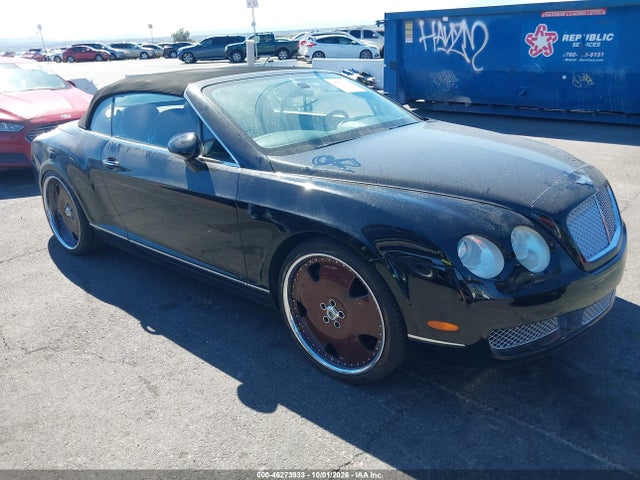 2007 Bentley Continental Gtc მანქანა იყიდება აუქციონზე, vin: SCBDR33W07C050515, აუქციონის ნომერი: 46273933