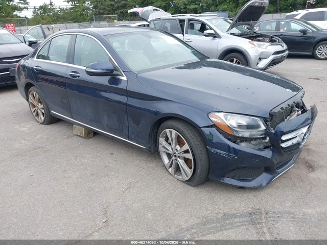 46274093 :رقم المزاد ، WDDWF4KB7JR422185 vin ، 2018 Mercedes-benz C 300 4matic مزاد بيع