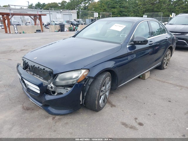 46274093 :رقم المزاد ، WDDWF4KB7JR422185 vin ، 2018 Mercedes-benz C 300 4matic مزاد بيع