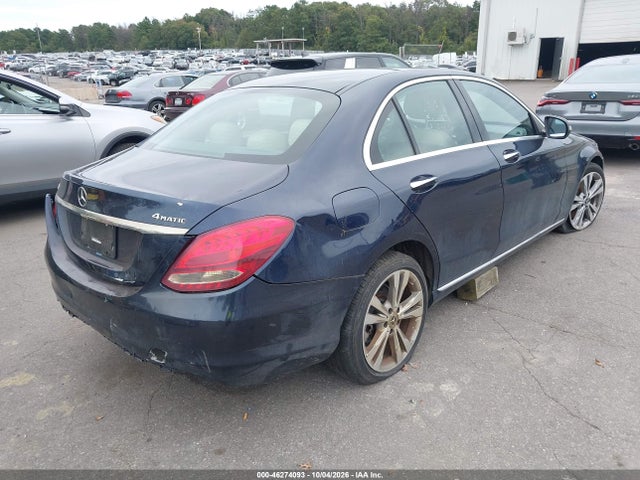 46274093 :رقم المزاد ، WDDWF4KB7JR422185 vin ، 2018 Mercedes-benz C 300 4matic مزاد بيع